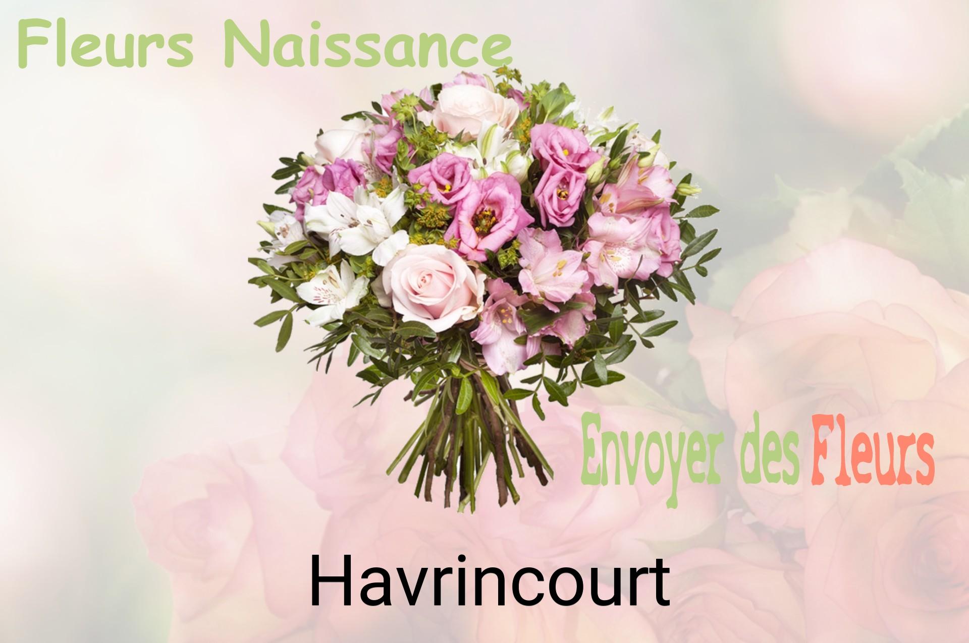 Bouquet de fleurs de naissance livré à Havrincourt